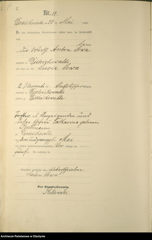 image.from.unit.number "Sterbe-Haupt-Register Nr 1 - 41"