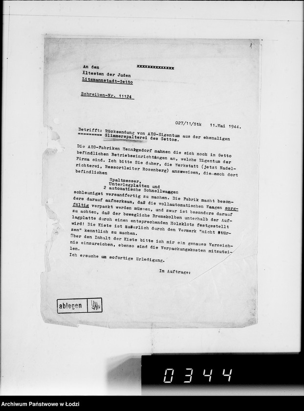 Obraz 5 z jednostki "Glimmer-Spaltung. [Sprawozdania miesięczne]"