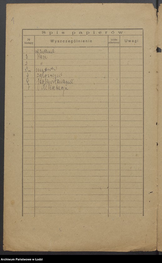 Obraz 3 z jednostki "Szmul Piotrowski, Szaja Piotrowski- kupno i sprzedaż towarów manufakturowych"