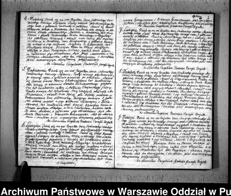 Obraz 4 z jednostki "Akta urodzeń, małżeństw i zgonów"