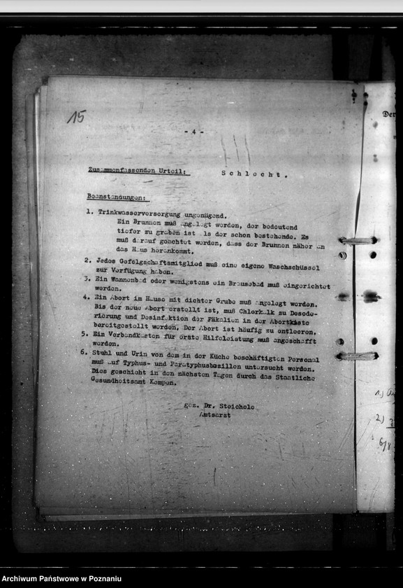 Obraz 20 z jednostki "Amtsätrztliche Überwachung der K. L. V. - und Landdienstalager, Hitlerjungendlager"
