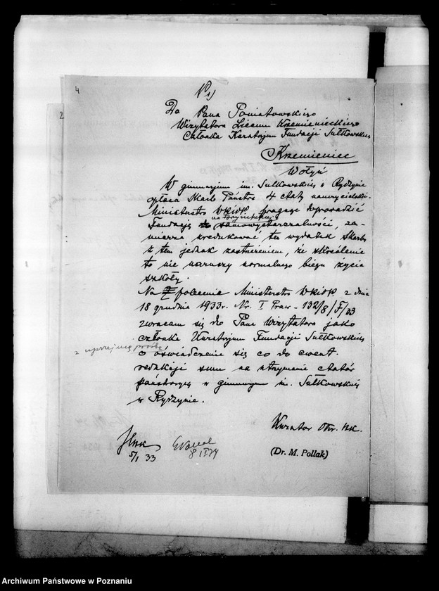 Obraz 7 z jednostki "Prywatne Gimnazjum imienia Sułkowskich- Rydzyna [sprawozdanie z egzaminu dojrzałości z wykazem abiturientów]"