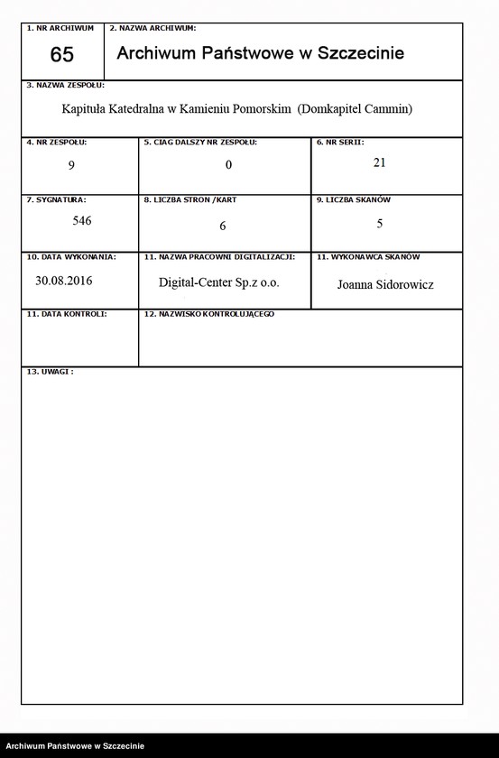 image.from.unit.number "Inquisitionssache gegen die Anna Maria Voeltz wegen Kindesmorde."