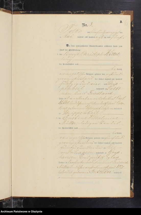 image.from.unit.number "Heiraths-Neben-Register Nr 1 - 8"