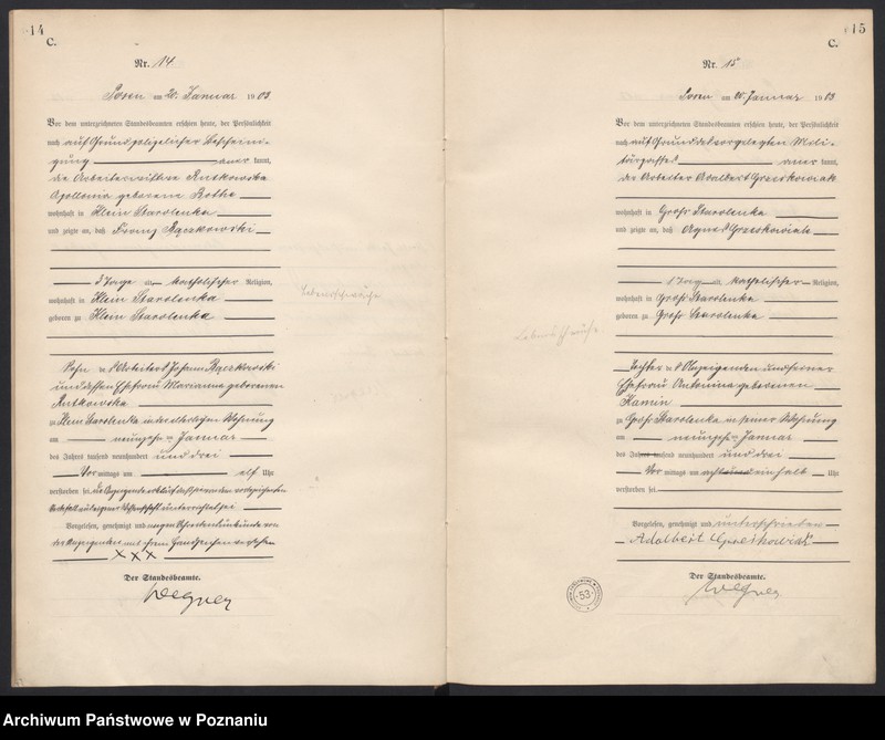 Obraz 10 z jednostki "Księga zgonów tom I"