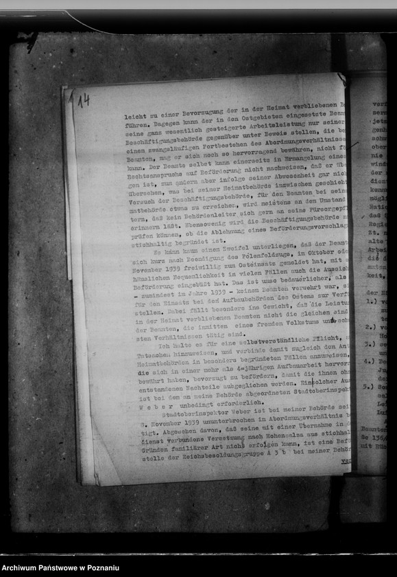 Obraz 18 z jednostki "Abordnung und Versetzung der Beamten"