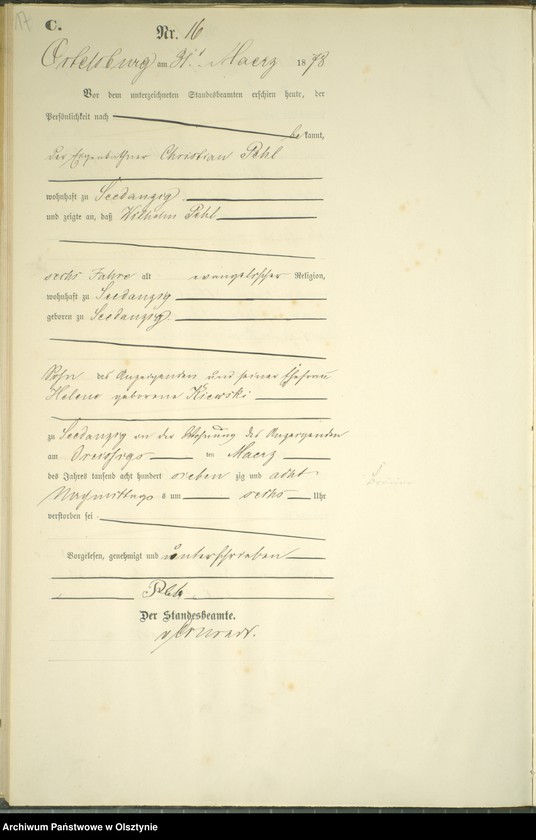 image.from.unit.number "Sterbe-Haupt-Register Nr 1 - 77"