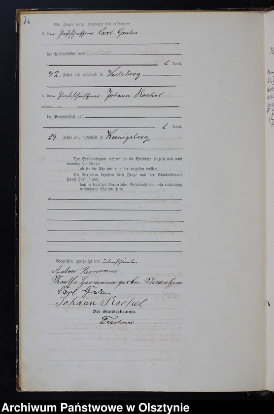 image.from.unit.number "Heiraths-Haupt-Register Nr 1 - 20"