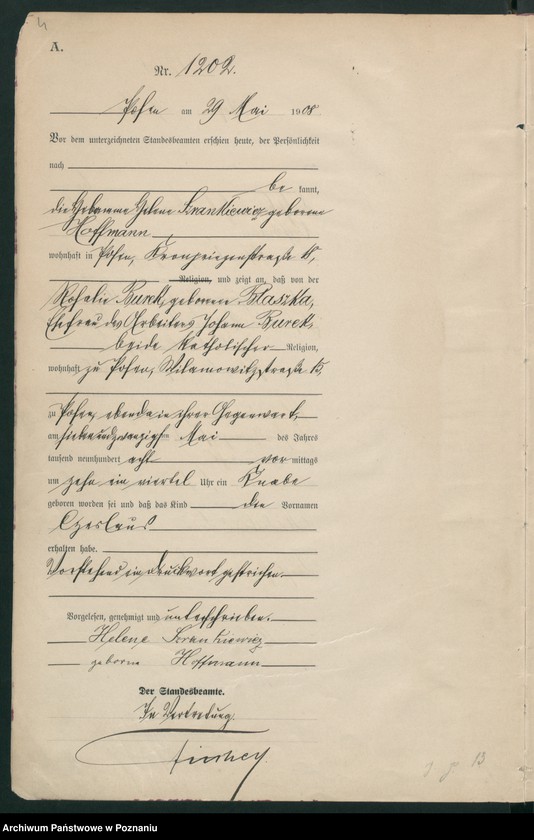 image.from.unit.number "Księga miejscowa urodzeń tom III [Rejestr główny urodzeń]"