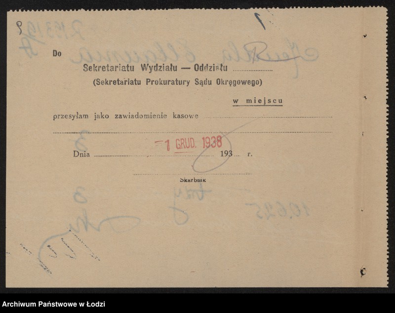Obraz 11 z jednostki "Mendel Elbaum- drobny handel mąką, Pabianice"