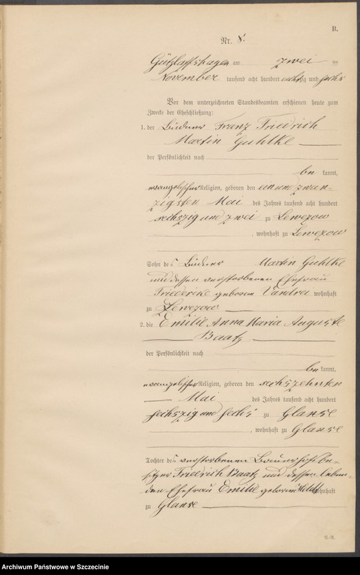 Obraz 18 z jednostki "Heiraths-Register (Neben-Register)"