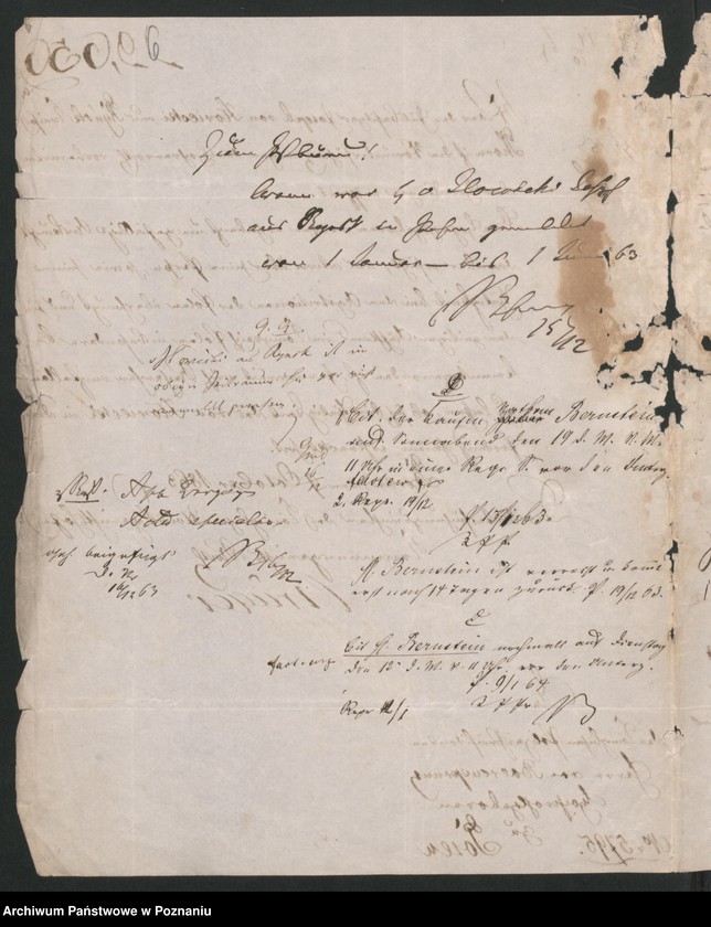 Obraz 9 z jednostki "A. betr. Gutspächter Iłowiecki in Rynsk, Kreis Thorn und andere des Namens"