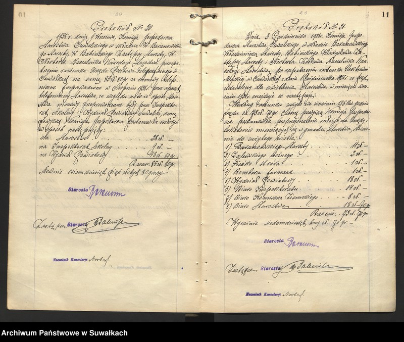 image.from.unit.number "Księga protokołów Komisji Gospodarczej Starostwa"