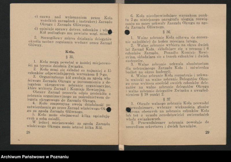 image.from.unit.number "Statuty Związku Powstańców Wielkopolskich."