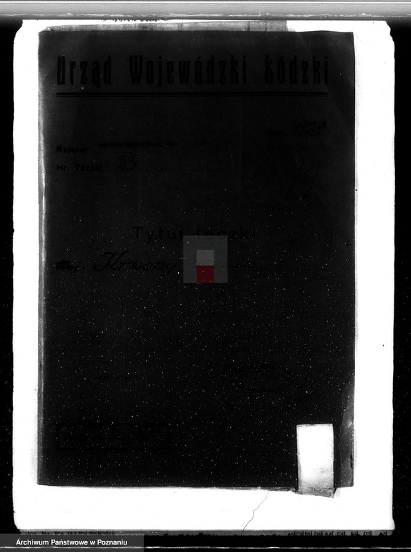 Obraz 4 z jednostki "Majątek Krwony powiat kolski /nadzór nad gospodarką leśną/"