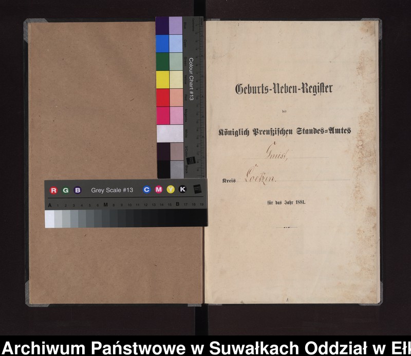 image.from.unit.number "Geburts-Neben-Register des Königlich Preussischen Standes-Amtes Gneist Kreis Loetzen"