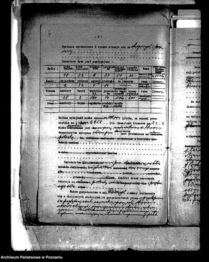 Obraz 10 z jednostki "Majątek Radomyśl powiatu leszczyńskiego gospodarstwo wzorcowe"