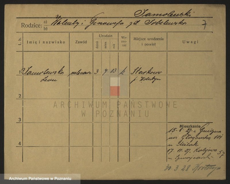 Obraz 17 z jednostki "Samolewski - Sapuchowski"