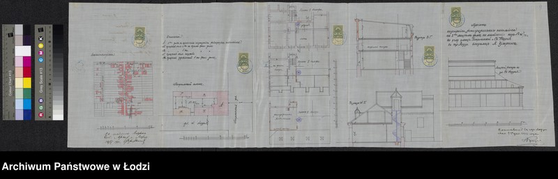 image.from.unit.number "Proekt˝ Mihaila Ul´riha na nadstrojku fotografičeskago pavil´ona na kamen[nom[ 2h˝ êt[ažnom] domě pod˝ N 95/762 na uglu ul[ic] Petrokovskoj i Andreâ v˝ g[orode] Lodzi"