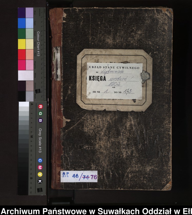 image.from.unit.number "Geburts-Neben-Register des Preussischen Standes-Amtes Widminnen Kreis Loetzen"