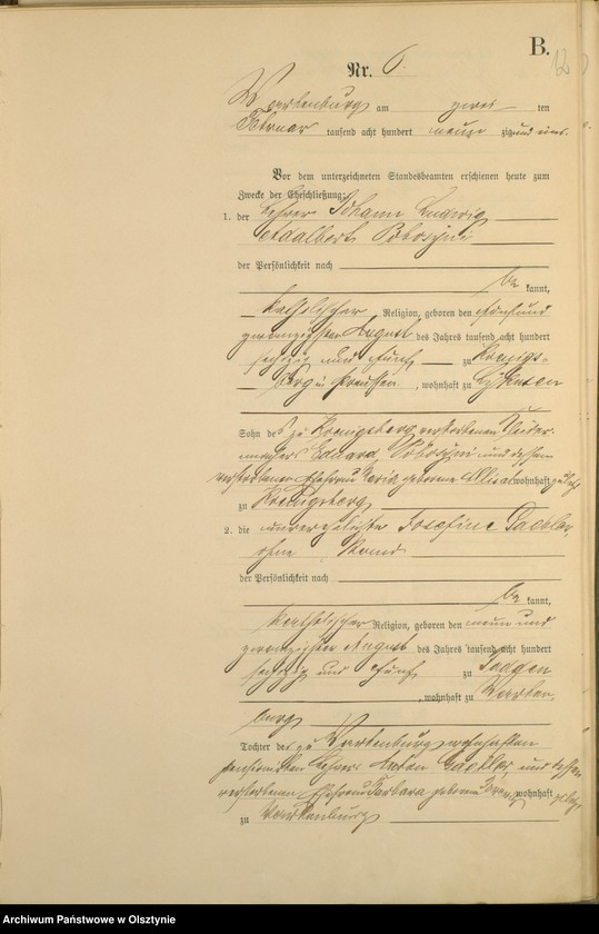 image.from.unit.number "Heiraths-Haupt-Register Nr 1 - 40"