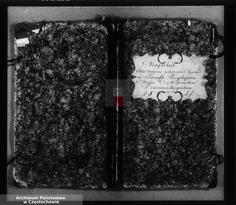 image.from.unit.number "Księga duplikat [akt] urodzonych, zaślubionych i zmarłych Parafii Przystajń w okręgu częstochowskim, dekanacie krzepickim z roku 1857"