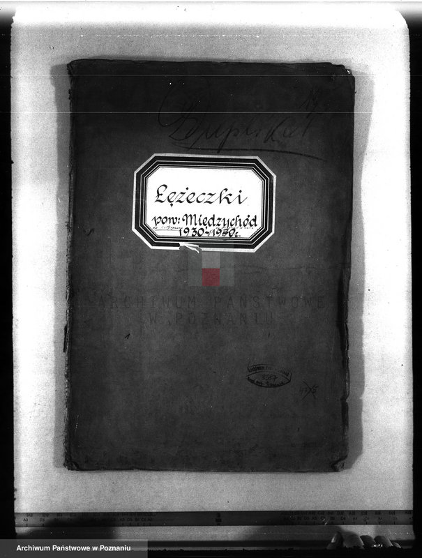 Obraz 5 z jednostki "Plan urządzenia gospodarstwa leśnego lasu majętności Łężeczki w powiecie międzychodzkim 1930-1939"