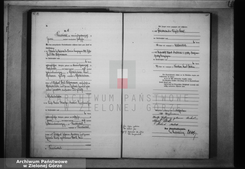 image.from.unit.number "Heirats-Haupt-Register 1917 No. 1 bis 24"