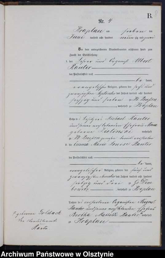 image.from.unit.number "Heiraths-Neben-Register Nr 1 - 18"