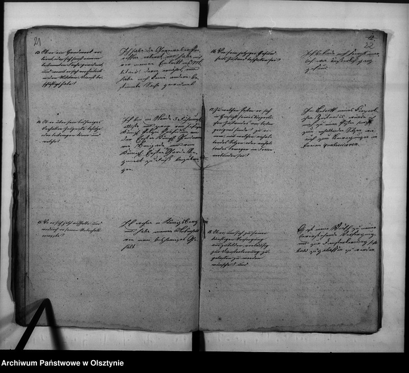 image.from.unit.number "Anstellung des Gensdarm Hoffmann [Johann Friedrich] als Regierungs-Haupt Kassesdiener"
