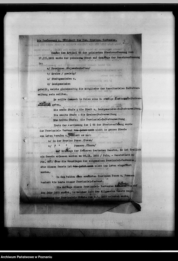 Obraz 6 z jednostki "Rechtsentwiklung bisher polnischer Einrichtungen."