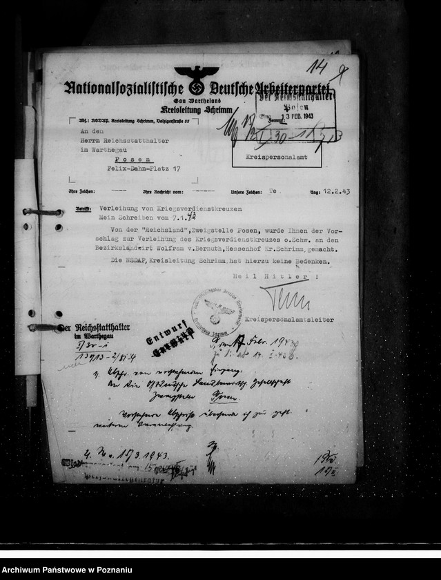 Obraz 18 z jednostki "Kriegsverdienstkreuze"