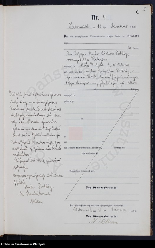 image.from.unit.number "Sterbe-Neben-Register Nr 1 - 78"