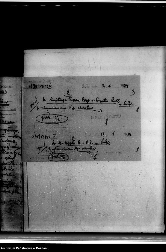 Obraz 9 z jednostki "Zatwierdzenie zakładu przemysłowego /ustawienia motoru ropowego/ Cukrowni w Środzie Spółka Akcyjna"