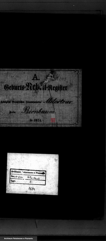 Obraz 1 z jednostki "Księga urodzeń"