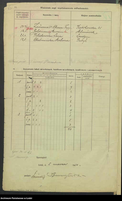 image.from.unit.number "Księga inwentarzowa nieruchomości m. Łodzi ul. Więckowskiego"