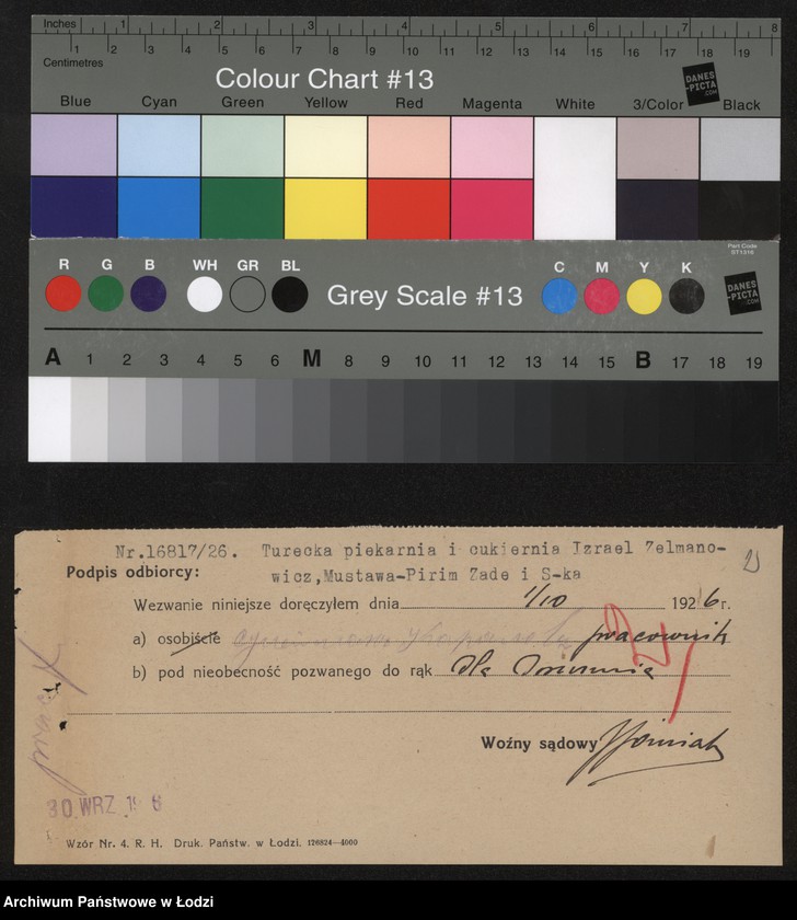 Obraz 4 z jednostki "I. Zelmanowicz, Mustafa – Pirim Zade i s-ka – turecka piekarnia i cukiernia"