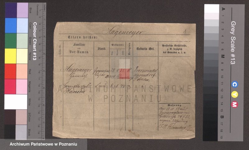 Obraz 1 z jednostki "Hagbeyer - Hajdrichowski (Hei..)"