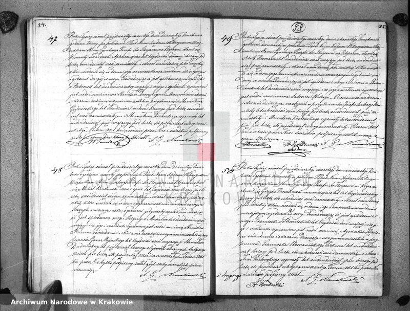image.from.unit.number "AKTA URODZIN Parafii S go Floryana na Rok 1854"