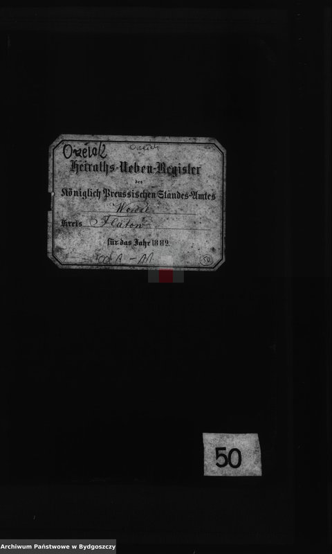 image.from.unit.number "Akta małżeństw - wtóropis"