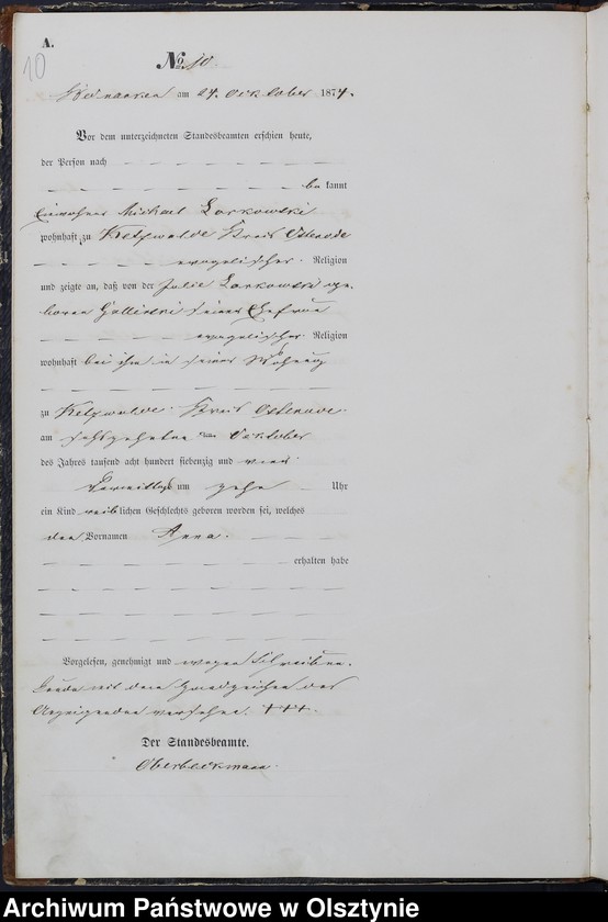 image.from.unit.number "Geburts-Haupt-Register Nr 1 - 45"