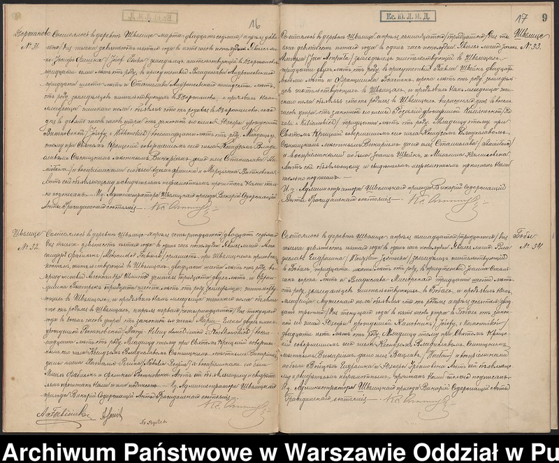 image.from.unit.number "Akta urodzeń, małżeństw i zgonów"