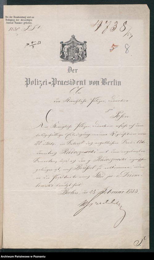 Obraz 12 z jednostki "A. betr. Klemens von Radoszewski"