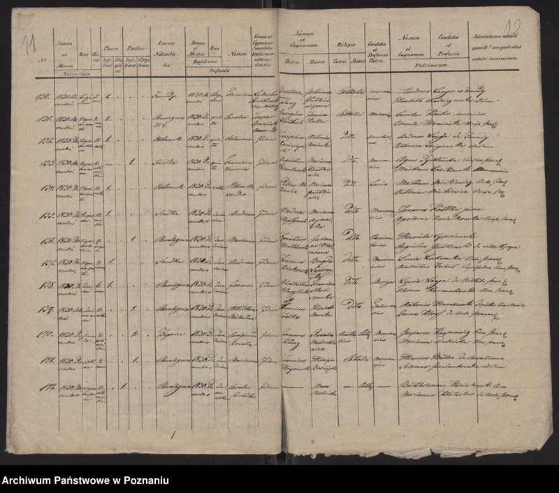 Obraz 8 z jednostki "Spis urodzeń"