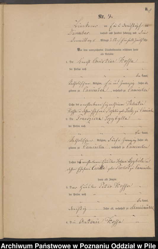 image.from.unit.number "Księga małżeństw"