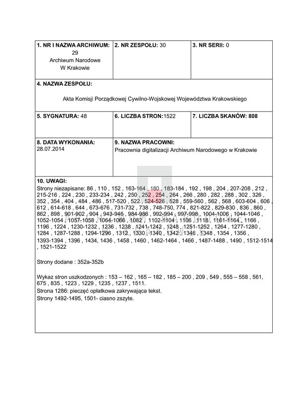 image.from.unit.number "Spisy ludności województwa krakowskiego z lat 1790-1791: II. Parafie powiatu lelowskiego na lit. M-P"