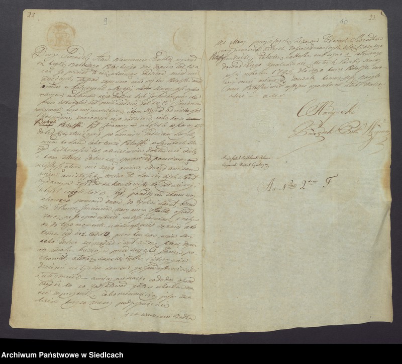 Obraz 11 z jednostki "Dowody do akt małżeństw"