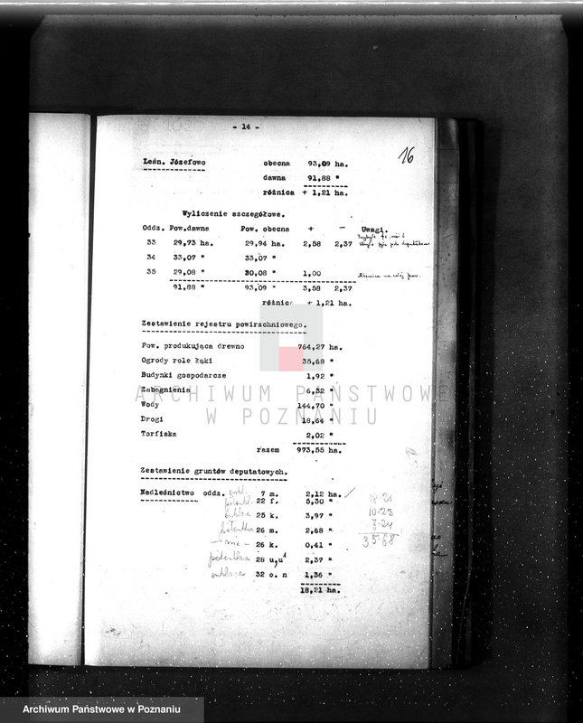 Obraz 20 z jednostki "Operat urządzeniowy lasów ordynacji Wróblewa Przem. Hr. Kwileckiego 1931-1941"
