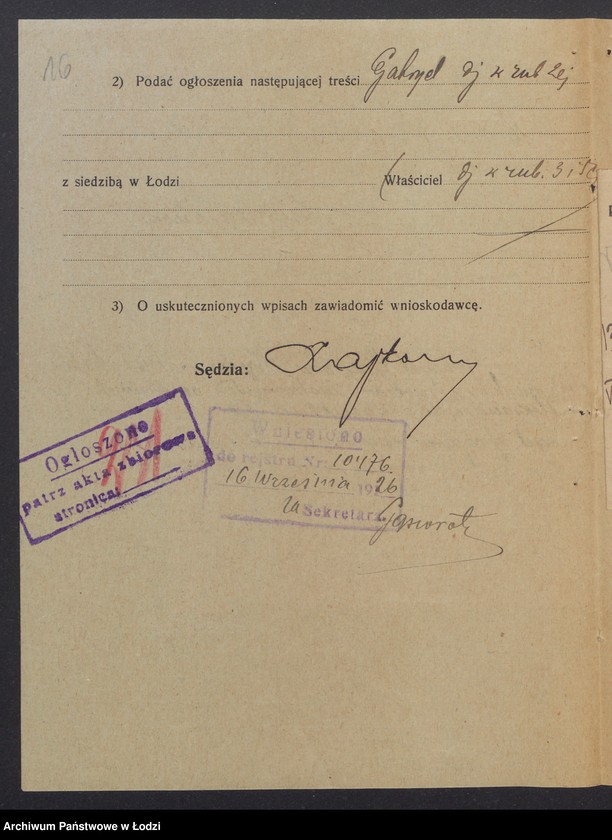 Obraz 18 z jednostki "Gabryel Grajman – sprzedaż wyrobów galanteryjnych"