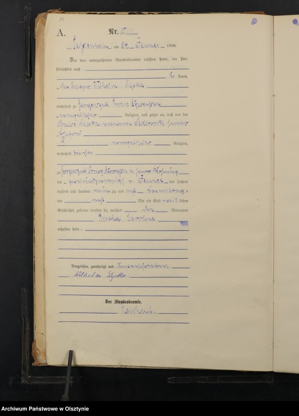 image.from.unit.number "Geburts-Haupt-Register Nr 1 - 256"